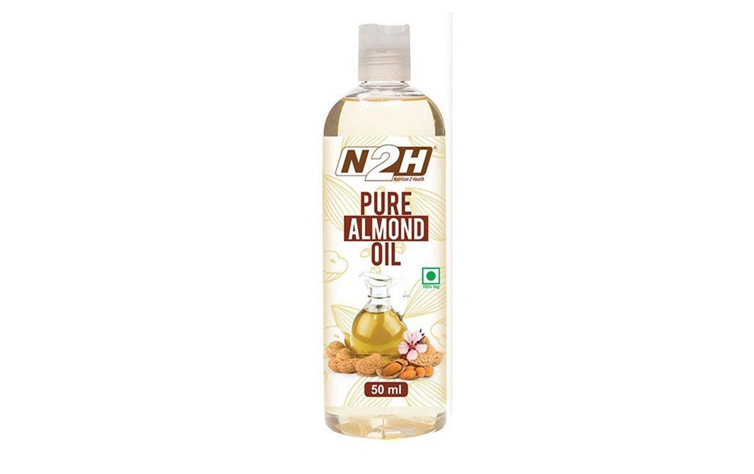 N2H Pure Almond Oil    Bottle  50 millilitre